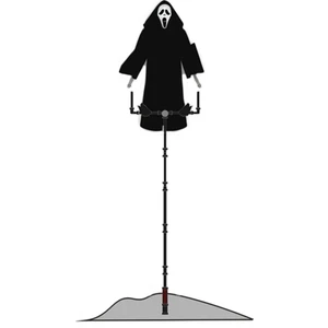 Cadılar Bayramı Çığlık Korkuluk Karga Hayalet Robe Korkuluk Kuş Pastoral Koruma Çığlık Hayalet (Yurt Dışından)