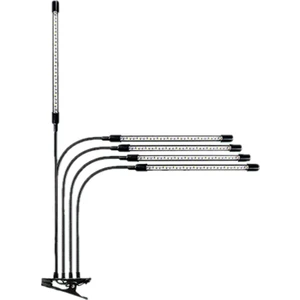 LED Büyümek Işık Zamanlayıcı Kısılabilir Tam Spektrum 5 Kafa Ampuller Esnek Klip Fito Lamba Fide Fito Lamba Ab Tak (Yurt Dışından)