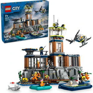 LEGO® City Polis Hapishane Adası 60419 - 7 Yaş & Üzeri Çocuklar için Yaratıcı Oyuncak Yapım Seti (980 Parça)