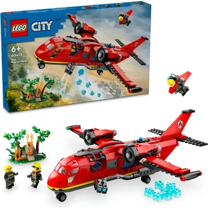 LEGO® City İtfaiye Kurtarma Uçağı 60413 - 6 Yaş & Üzeri Çocuklar için Yaratıcı Oyuncak Yapım Seti (478 Parça)