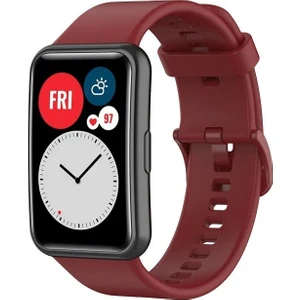 Huawei Watch Fit 2 Klasik Silikon Kordon Kayış