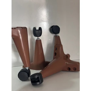 Tekerlekli Sehpa Ayağı 20CM 360 Derece 4 Adet
