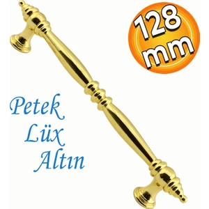 Petek Lüx Altın Mutfak Mobilya Çekmece Dolabı Dolap Kapak Kulpu Kulbu Düz Metal Kulp Kulpu 128 mm
