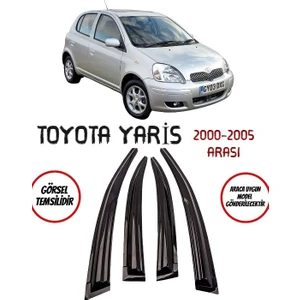 Toyota Yaris Cam Rüzgarlığı 4lü 2000-2005 Arası