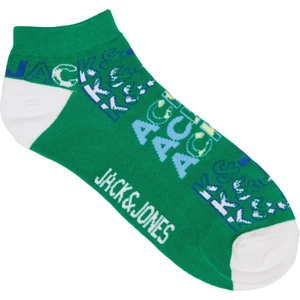 Jack & Jones Color Logo Short Sock Erkek Yeşil Çorap 12217664-21