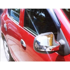 Ebal Oto Dacia Logan Mcv Krom Ayna Kapağı 2 Parça 2006-2013 Paslanmaz Çelik