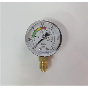 Manometre Pp Alttan Çıkışlı 3 Bar Kurutip 1/4 Diş