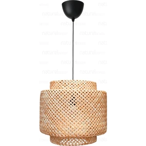 Naturel Home Sinnerlig Bambu Avize 30cm - Iskandinav, Modern, Bohem, Rattan Avize, Aydınlatma