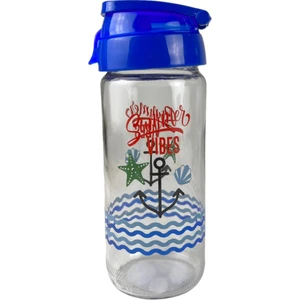 Cam Matara Cam Içecek Matarası Şişesi Sporcu Içecek Matarası 500ML