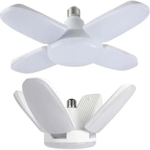 Volemi 4 Kanatlı Pervane LED Ampul 60 Watt Beyaz Işık Aydınlatma Lambası