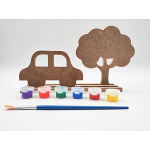 Çocuklar Için Ahşap Boyama Seti, Çocuk Aktivite Sanat Etkinliği, Çocuklar Için Hobi Seti