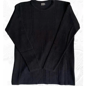 Bilgen's Butik Anne Triko Kazak Siyah Renk