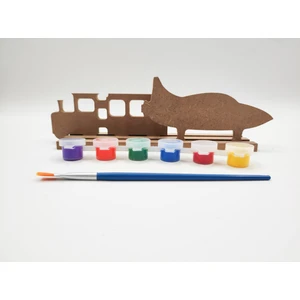 Çocuklar Için Ahşap Boyama Seti, Çocuk Aktivite Sanat Etkinliği, Çocuklar Için Hobi Seti