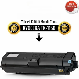 Kyocera Ecosys M2735DW TK-1150 Chipli Siyah Ithal Muadil Toner 3.000 Sayfa