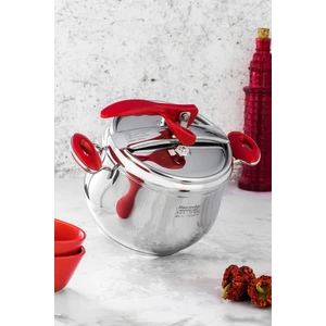 Esila Güveç Düdüklü Tencere 7,0 Lt - Kırmızı