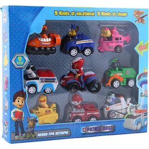 Paw Patrol Köpekler Sökülüp Takılan Pati Devriyesi 9 Parça