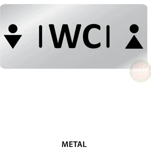 Orse Reklam Wc Kapı Yazısı Metal