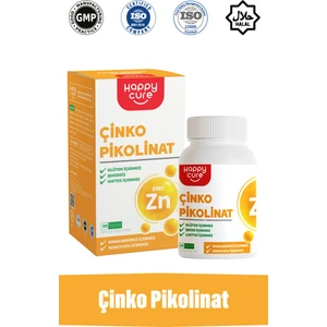 Happy Cure Çinko Pikolinat 30 Tablet