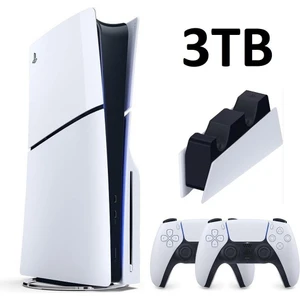 Playstation 5 Slim İthalatçı Garantili + 2.Dualsense + Şarj İstasyonu 1TB+2TB