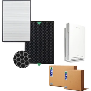 /  Sanyo ABC-VW24A Hava Temizleyici Uyumlu Hepa + Karbon Birleşik Filtre