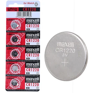 Maxell CR1220 3 Volt Lityum 5 Li Düğme Pil CR1220 3V