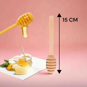 Yekta Shop Bal Kaşığı 2 Adet - Ahşap Bal Kaşığı