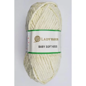 Lady Yarn Baby Soft Kıss Krem Kadife El Örgü Ipi
