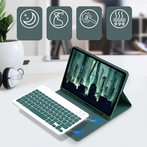 Samsung Tab S9 Fe SM-X510 11 Inç Uyumlu Styletech Bluetooth Klavyeli Çok Yönlü Kılıf