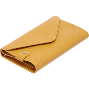Sarı Hakiki Deri Kadın Cüzdan - S1CB00005811-H28