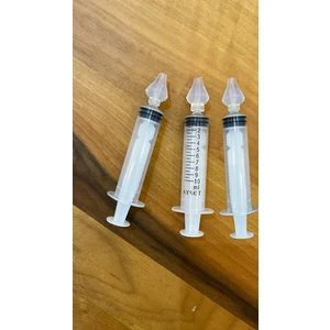 Burun Temizleme Kiti 3 Adet Bebek Burun Yıkama Enjektörü Nazal Yıkama 3 Enjentör ve 3 Silikon Uç