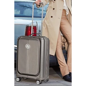 GM19006 Premium Laptop Bölmeli Körüklü Kabin Boy Valiz