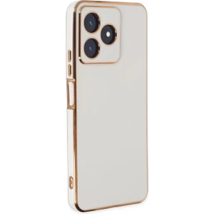 Realme C53 Kılıf Olive Plated Beyaz