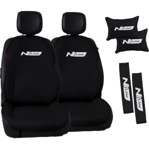 Hyundai N Line Nakışlı Jakar Dokuma Oto Minder ve Konfor Seti