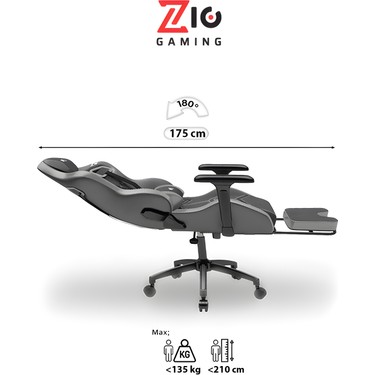Zio Venom Xl Profesyonel Oyuncu Koltuğu - Antrasit Kumaş - Fiyatı