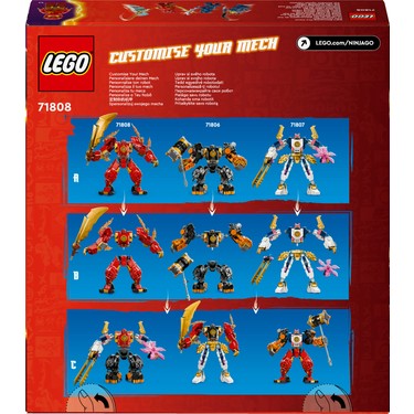 LEGO® NINJAGO® Kai'nin Ateş Elementi Robotu 71808 - 7 Yaş & Fiyatı