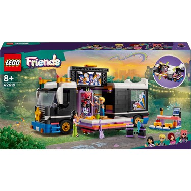 LEGO® Friends Pop Star Müzik Turne Otobüsü 42619 - 8 Yaş ve Fiyatı