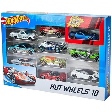 Hot Wheels Araba Seti 10LU 54886 Fiyatı - Taksit Seçenekleri