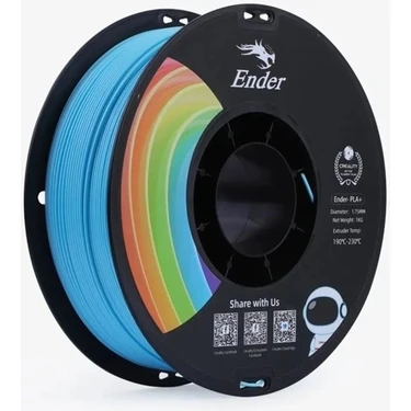 Creality Ender Pla+ Filament Mavi 1.75MM