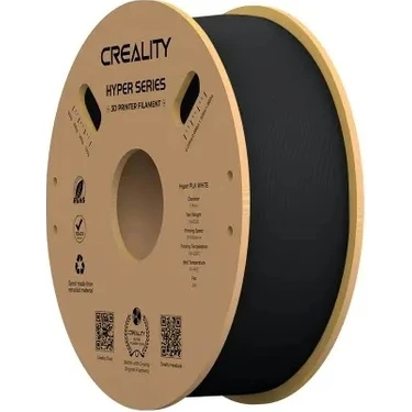 Creality Hyper Pla Siyah Filament 1.75MM