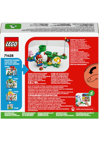 ® Super Mario™ Yoshi's Egg Ormanı Ek Macera Seti 71428- 6 Yaş ve Üzeri Super Mario Hayranları İçin Koleksiyonluk Yaratıcı Oyuncak Yapım Seti (107 Parça)