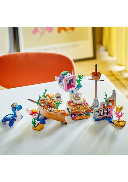 ® Super Mario™ Dorrie'nin Batık Gemi Macerası Ek Macera Seti 71432 - 7 Yaş ve Üzeri Super Mario Hayranları İçin Koleksiyonluk Yaratıcı Oyuncak Yapım Seti (500 Parça)