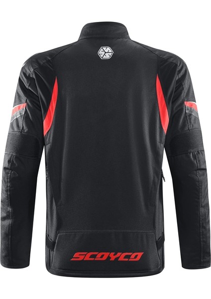 JK176 4 Mevsim Mont Siyah-Kırmızı modelleri