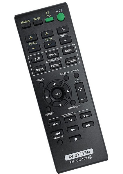 -ANP109 Ev Sineması Ses Av Sistemi Için Uzaktan Kumandayı Değiştirin HT-CT260 HT-CT260C HT-CT260H HT-CT260HP HT-CT260W SACT260 (Yurt Dışından) fiyatları