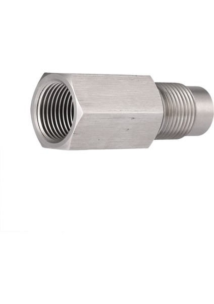 1 Adet Motor Işığı O2 Oksijen Sensörü Spacer Adaptörü Bung Dahili M18X1.5 Katalitik Konvertör Düzeltme Kontrolü (Yurt Dışından)