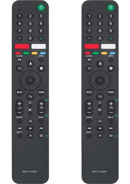 Ses Kullanımı Olmadan 2x Tv Uzaktan Kumandası RMF-TX500P RMF-TX520U -43X8000H -49X8000H (Yurt Dışından)