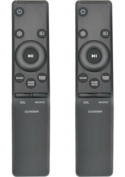 AH59-02758A -M360 -M370 -M430 -M450 -M550 -M4500 Için 2x Yedek Soundbar Uzaktan Kumandası (Yurt Dışından)