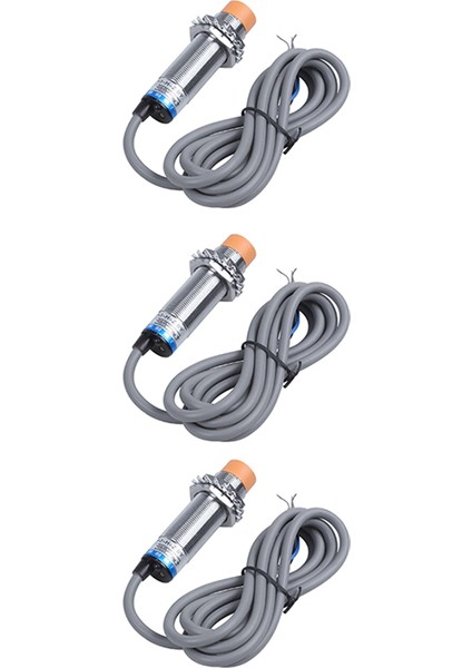 3x LJC18A3-HZ/BY 1-10MM Kapasite Yakınlık Sensörü Anahtarı Pnp No Dc 6-36V 300MA (Yurt Dışından)