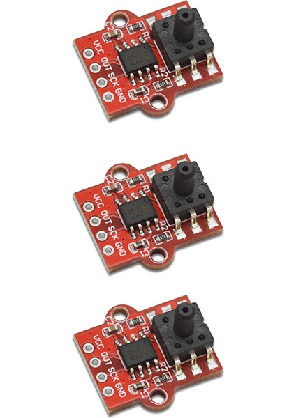 3x 0-40KPA Hava Basıncı Sensörü Modülü Su Seviyesi ve Sıvı Seviye Sensörü Kontrol Kartı (Yurt Dışından)