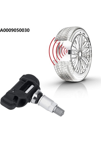4x A0009050030 Lastik Basıncı Izleme Sistemi Tpms Sensörü (Yurt Dışından)