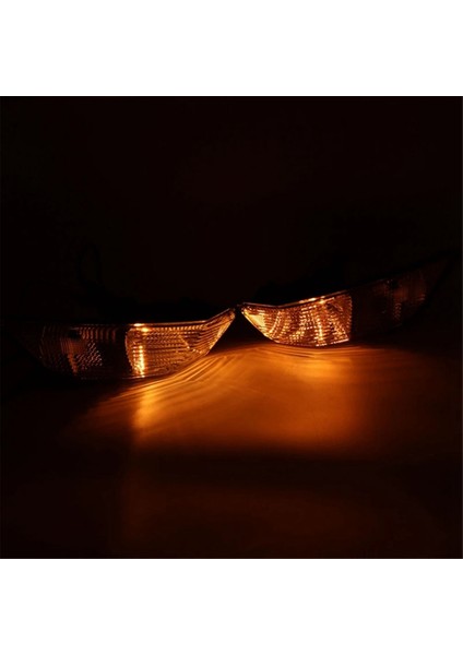 Sol Ön Tampon Sis Lambası Dönüş Sinyali Işıkları Ford Mustang Için Ampullü Köşe Lambası 2015 2016 2017 FR3B-13201-A (Yurt Dışından) fiyatları